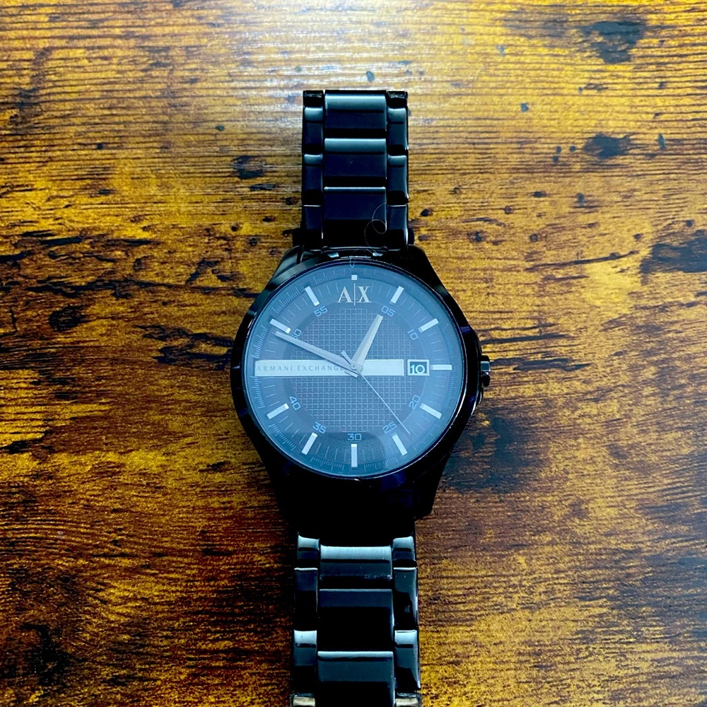 Armani Exchange Men’s Watch AX2104- Black